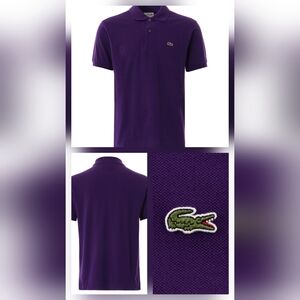 Lacoste Cotton Mesh Fabric Small